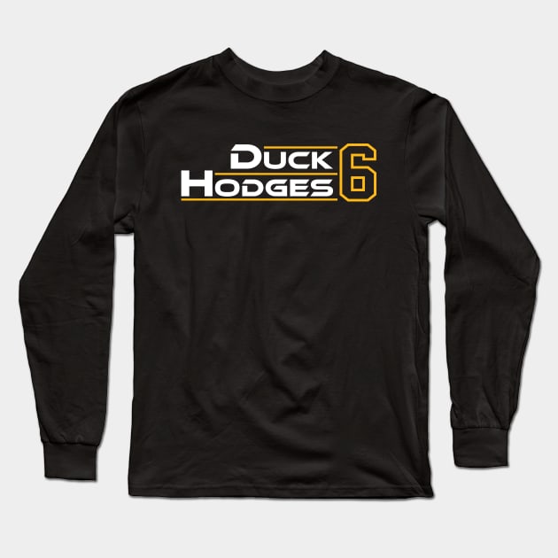 Duck Hodges 6 Long Sleeve T-Shirt by senomala